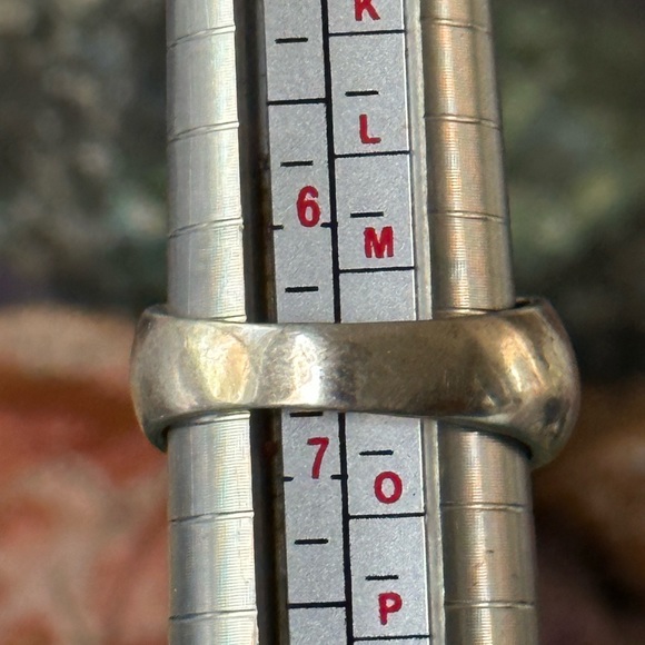 Vintage graduated sterling silver ring - Picture 5 of 10